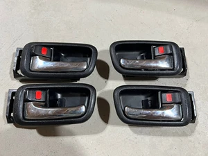 2001-2005 Lexus IS300 OEM Black Door Lock Latch Interior Trims Plastics Bezels - Picture 1 of 6