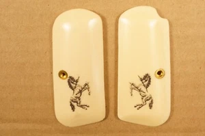 Grips For Colt 1903/08 W/Rampant Colt No Screw-New/Reproduction - Picture 1 of 2