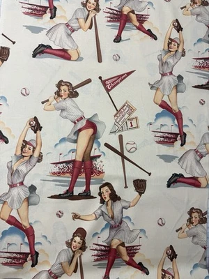 Tela Alexander Henry Fuera de Uso 2017 Swingers Tela de Algodón Muy Rara Foto 1 de 4