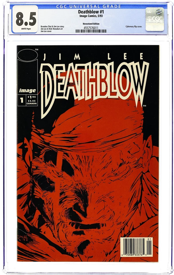 Deathblow 1N Lee Newsstand Variant CGC 8.5 1993 4557576011 - Image 1 of 1