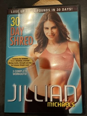 Jillian Michaels 30 Day Shred DVD Fitness Workout - Image 1 of 2