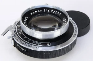 SCHNEIDER Xenar 135mm 4.7 + Synchro Compur P - Picture 1 of 4