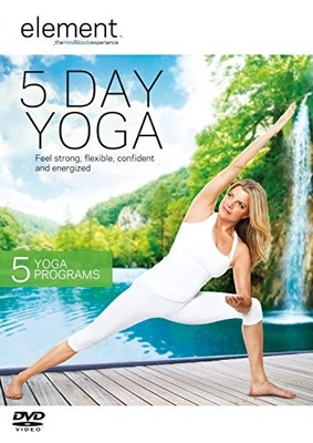 Element: Five-Day Yoga [DVD] - DVD  M8LN The Cheap Fast Free Post - Image 1 of 2