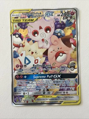 Togepi & Cleffa & Igglybuff GX 143A/236 Alternate Art Holo - Image 1 of 4