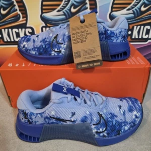 Nike Metcon 9 AMP Blue Womens Gym Workout Trainers Size 5 UK Brand New Rrp £135 - Picture 1 of 11