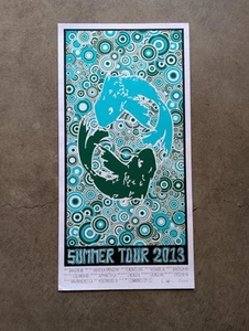 Edward Wilson Phish Summer Tour 2013 Print Ltd Ed #116/150 Signed 12 x 24in - Picture 1 of 5