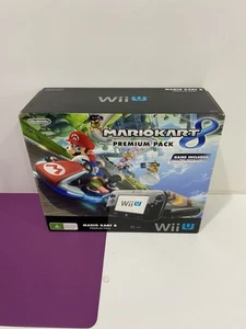 Nintendo Wii U Deluxe 32GB Black Console Boxed - Picture 1 of 12