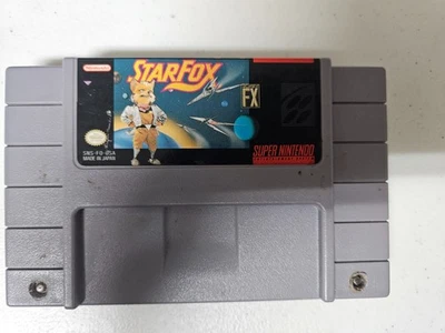 Star Fox (Super Nintendo SNES, 1993) Cartridge Only - Image 1 of 3