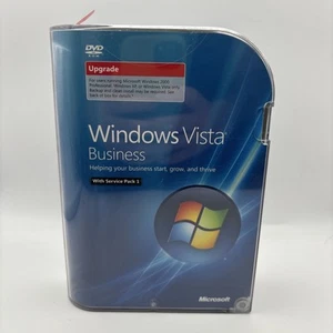 Microsoft Windows Vista Business Full MS WIN 32 Bit DVD - Bild 1 von 5
