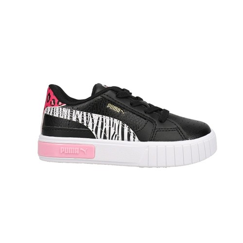 Scarpe da ginnastica PUMA Cali Star Summer Roar Ac neonata bambina nere casual 383187 0