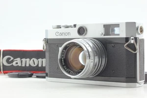 [N MINT] Canon P Rangefinder Film Camera L39 50mm f1.8 Silver Lens From JAPAN - Picture 1 of 23