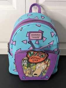 Loungefly Nickelodeon Rocko's Modern Life Lenticular Mini Backpack With Wallet - Picture 1 of 5
