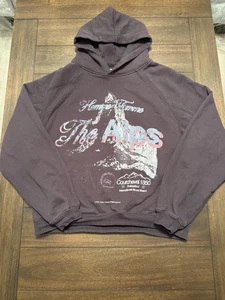 Homme + Femme Hoodie Herren Small Lila The Alps Courchevel 1850 Schweiz Ski - Bild 1 von 8