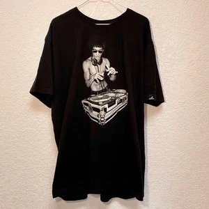 Bruce DJ Lee T-Shirt Mens 3XL Deejay Music Kung Fu Vinyl Record Jeet Kune Do Tee - Picture 1 of 8