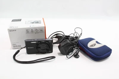 Sony Cybershot DSC-W830 Digital Compact Camera Working w/ Zeiss 8x Zoom Lens - Image 1 of 4