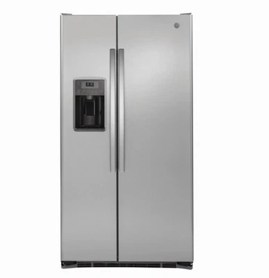 GE 36" Counter Depth 21.9 Cu. Ft. Side by Side Refrigerator - GZS22DSJSS - Image 1 of 4