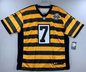 Ben Roethlisberger Pittsburgh Steelers Nike Throwback Elite On Field Jersey 52 - Picture 1 of 13