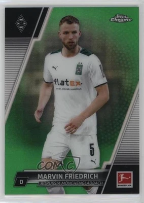 2021-22 Topps Chrome Bundesliga Green Refractor /99 Marvin Friedrich #14 - Image 1 of 2