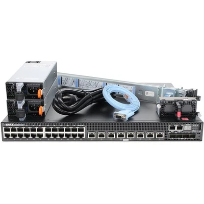 Conmutador Dell Networking N3132PX-ON 24P 1GbE 8P 5GbE UPoE 4P SFP+ Foto 1 de 4