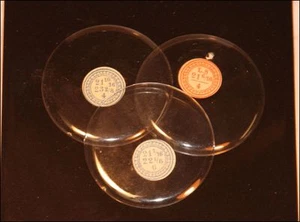 Reloj Bolsillo 21 Ligne Hunter NOS Alturas 4 y 5 Cristal Cristales NUEVO STOCK ANTIGUO - Imagen 1 de 17