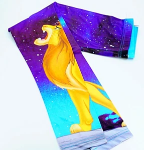 Disney Lion King Leggings Simba Pants Printed Girls Stretch Spandex Cute Gifts - Picture 1 of 6