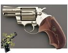 Colt Detective/Agent Cobra D Frame Compatible Walnut Wood pistol Grips BIG LOGO