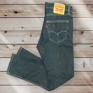 Levi's Premium blau Denim rotes Etikett gerades Bein Herren Jeans Größe 32" x 32" gebraucht, in einwandfreiem Zustand - Bild 1 von 12