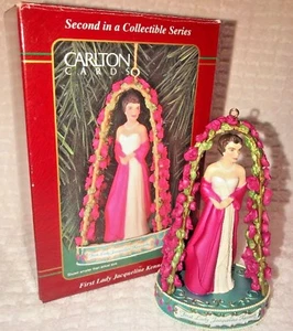 NIB - Carlton Heirloom Christmas Ornament First Lady Jacqueline Kennedy 1999. - Picture 1 of 12