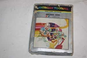 Emerson Arcadia 2001 American Football Cartridge, Box, Manual, & Insert (NEU ALT - Bild 1 von 6