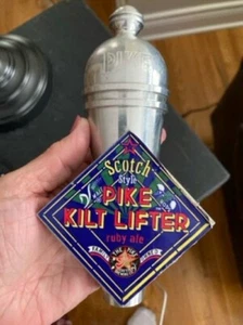 Pike Brewing Kilt Lifter Scotch Style Ale Beer Keg Tap Handle- 7" Aluminum Heavy - Picture 1 of 14