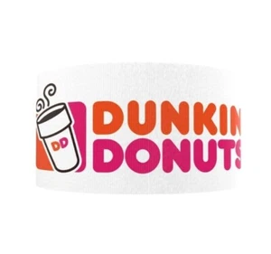 3" Grosgrain Ribbon 5 yards 1100905 Dunkin Donut Bakery Donuts - Picture 1 of 2
