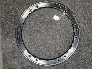 **USED - BLEM** OEM Ford Bronco Factory Beadlock Ring Black M-1021K-BLB - Picture 1 of 1