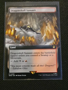 Dragonskull Summit - #490 - Arte extendido - Raro - Magic The Gathering Doctor Who Dr. - OMS - Imagen 1 de 1