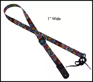 Legacystraps Mandolin Strap Ukulele Strap Abstract Design - Picture 1 of 3