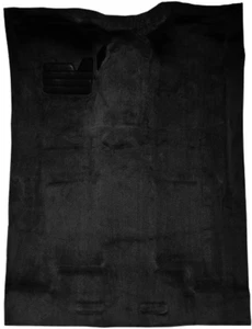 ACC 88-96 CHEVY C1500 C2500 EXTENDED CAB BLACK MOLDED CARPET - Picture 1 of 3