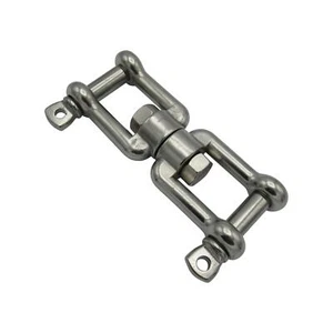 Jaw Jaw Swivel Stainless Steel 8MM (Marine Boat Sailing Pin 1662KG) - Picture 1 of 8