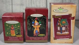 Hallmark Keepsake Ornaments Crayola Lot of 3 - Picture 1 of 10