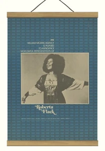 Roberta Flack William Morris.......Original Promo Ad, montiert mit Magnetrahmen! - Bild 1 von 3