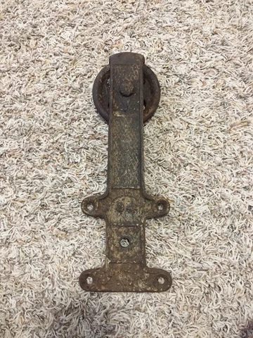 Antique Barn Door Roller Hanger Cheritree & Co 1854 Upper Foundry Oak Hill NY Cover