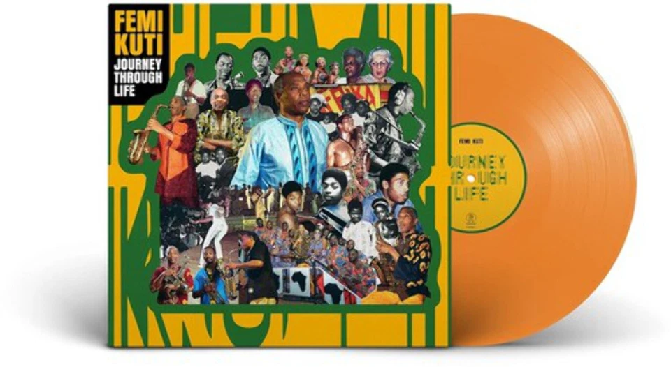 Femi Kuti - Journey Through Life [Orange Vinyl] NEW Vinyl - Image 1 of 1