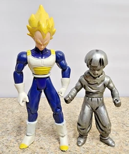 Dragon Ball Z 2003 Jakks Z Vegeta & 2000 Burger Kings Z Trunks Figures - Picture 1 of 4