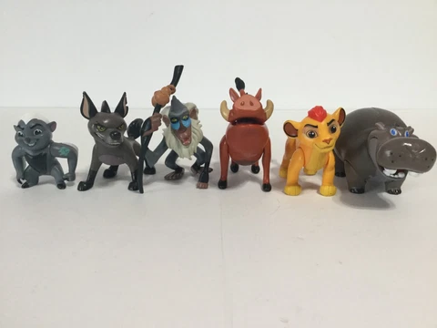 Disney Lion Guard Action Figure lot of 6 Janja Bunga Beshte Kion Rafiki nn Cover