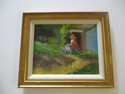 PINTURA AL ÓLEO KATHY IKERD PAISAJE REGIONALISTA ESTADOUNIDENSE CALIFORNIA PLEIN AIR Foto 1 de 4