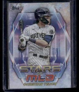 2023 Topps #SMLB-11 Christian Yelich Estrellas de MLB Milwaukee Brewers - Imagen 1 de 2
