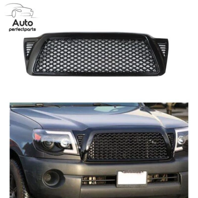 Fit For 2005-2011 Toyota Tacoma Front Bumper Hood Grill Honeycomb Mesh Grille Foto 1 de 4