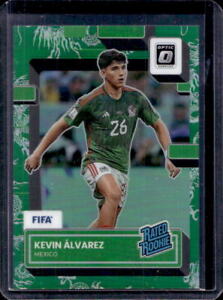 2022-23 Donruss FIFA Kevin Alvarez Optic Dragon Prizm Rated Rookie RC #4/8