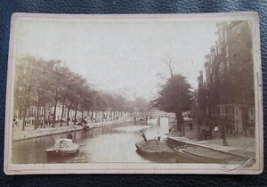 Delft Südholland Niederlande Carte Di Visite Foto Vintage Albumina - Bild 1 von 5