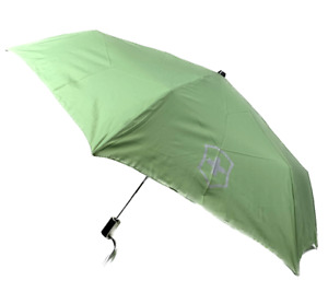 Victorinox Swiss Compact Lightweight Thin Auto Open Close Umbrella Green