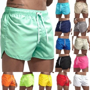 Men Summer Casual Beach Shorts Swimming Bathing Surfing Jogging Sports Trousers - Picture 1 of 53