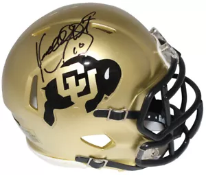 Kordell Stewart Autographed Colorado Buffaloes Mini Helmet Beckett 40617 - Picture 1 of 3